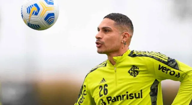 El último equipo en el que jugó Paolo Guerrero fue el Inter de Porto Alegre, en el 2021