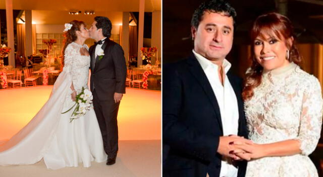 Magaly Medina y Alfredo Zambrano se casaron en el 2016.