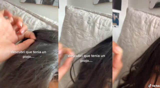 Singular escena de la joven se hizo viral en las redes sociales.