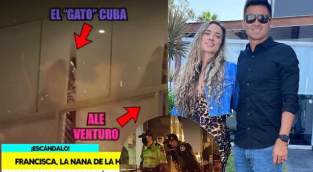 Nana Francisca acusó a Ale Venturo de haberla presuntamente secuestrado en casa de Rodrigo Cuba.