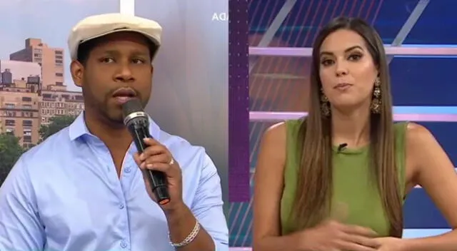 dson Dávila inició América Hoy reclamándole a la conductora de América Espectáculos, Valeria Piazza, por lo que dijo de su paso por AFHS.