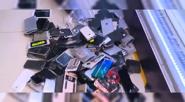 SJM: incautan más de 2 mil celulares robadas en cuatro galerías [VIDEO]