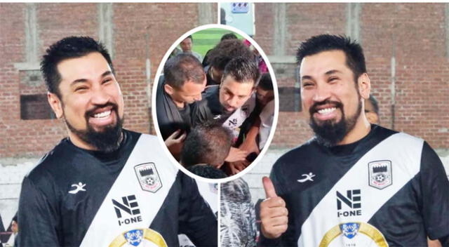 Aldo Miyashiro volvió a las pichangas junto a su equipo 'Once Machos'.