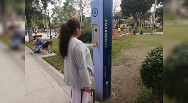 Lince: parques contarán con botones de pánico para reporte y evitar actos delictivos