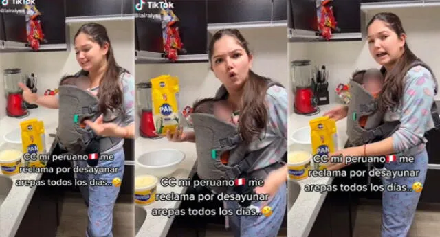 Escena se ha vuelvo viral de forma inmediata gracias a la reacción que tuvo la pareja venezolana en TikTok.