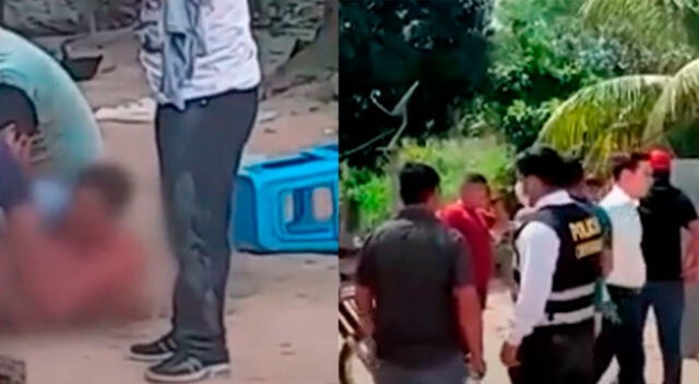 Pucallpa: policía fue asesinado por sujeto acusado de violación sexual en plena detención [VIDEO]