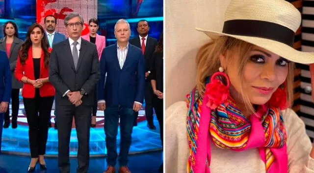 Gisela Valcárcel molesta con extorsión a periodistas.