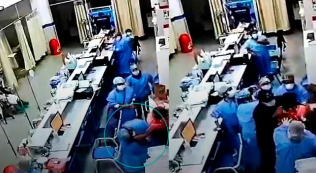 Enfermera es agredida por mamá de paciente en hospital de EsSalud.