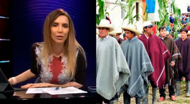 Conductora de televisión indicó que los periodistas de Cuarto Poder temieron por sus vidas en Cajamarca.