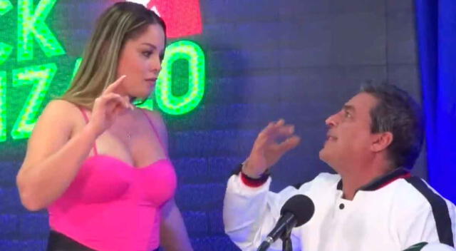 Cindy Marino se puso de pie y le pidió a Erick Osores que Gonzalo Núñez no siga con los comentarios sexuales.