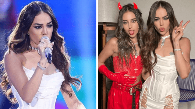 Danna Paola y Nicole Favre juntas en los MTV MIAW 2022.