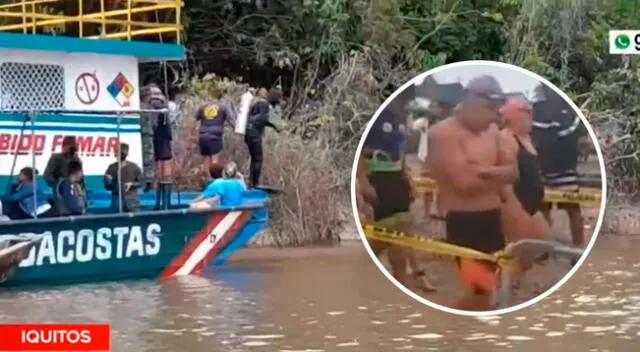 Personal de la unidad de Salvataje, de la PNP y busos de los guardacostas de la Marina de Guerra realizan la búsqueda