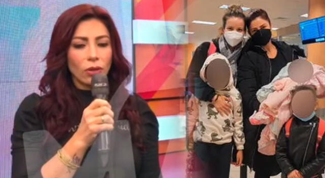 Milena Zárate revelas las razones por las que su hermana se fue de Perú.