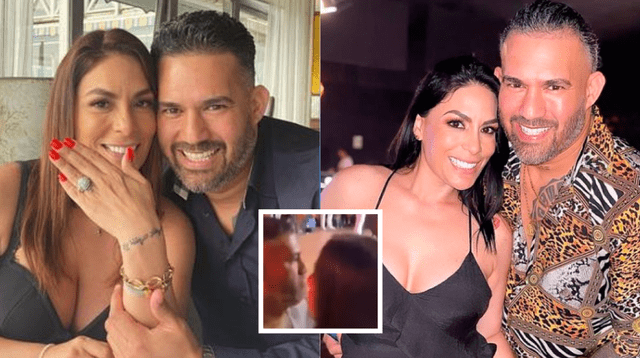 Esposo de Evelyn Vela captado con nueva señorita bailando.