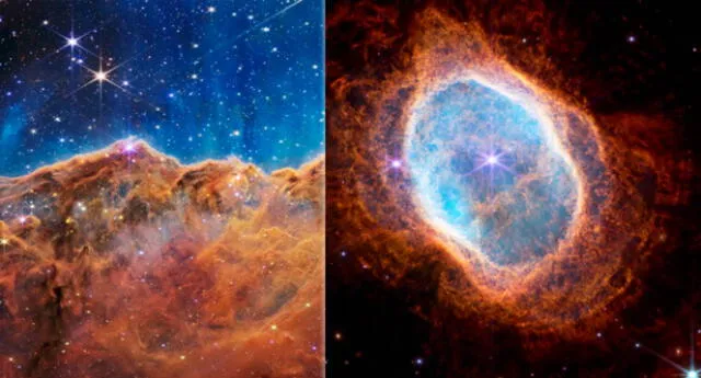 Estas son las impactantes imágenes difundidas por la NASA.