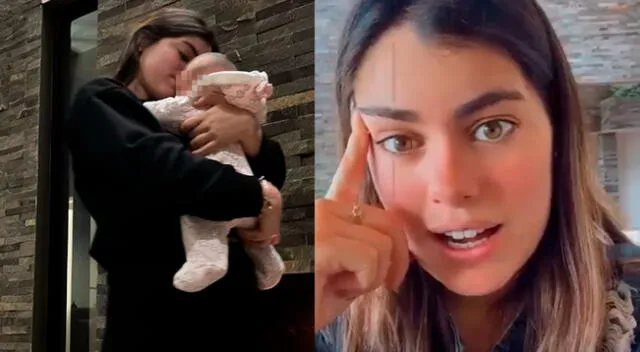 La influencer Majo Parodi contó que llevó a su hija de inmediato al pediatra para saber si estaba bien de salud.