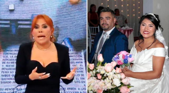 Magaly Medina se molesta con La Puca y su expareja.