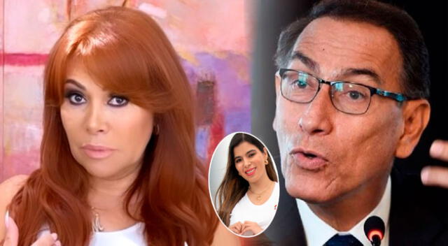 Magaly Medina arremete contra Martín Vizcarra tras usar éxito de 'Mi Bebito fiu fiu' como campaña.