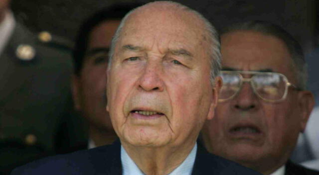 Fallece el expresidente de la República Morales Bermúdez a los 100 años de edad