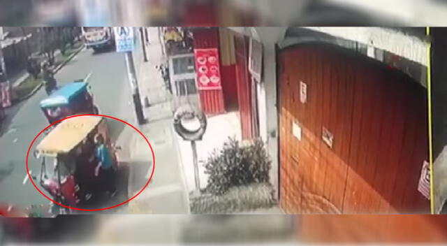 Ate: mototaxista que manejaba en sentido contrario atropelló a mujer de la tercera edad [VIDEO]