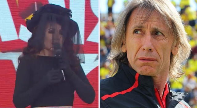 Janet Barboza se lamentó por la salida de Ricardo Gareca.