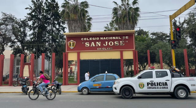 Denuncian caso de bullying en el Colegio Nacional San José de Chiclayo.