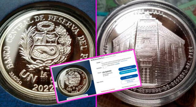 El diseño único de la moneda de s/1 de 2022 está cotizado en 300 soles.