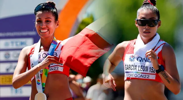 Kimberly García, campeona mundial de atletismo.