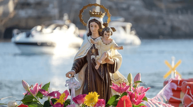 La Virgen del Carmen es conocida como Santa María del Monte Carmelo. Foto: La Noticia