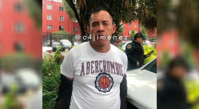 El delincuente identificado como Donovan ‘N’ abordó a su víctima y la amenazó para quitarle su dinero.