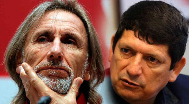 Ricardo Gareca y Agustín Lozano conversaron por teléfono en Buenos Aires.