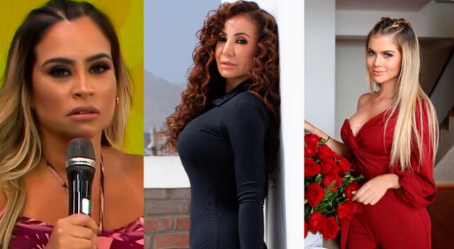 Ethel Pozo y Janet Barboza molestas porque no las invitaron a pedida de mano de Brunella Horna