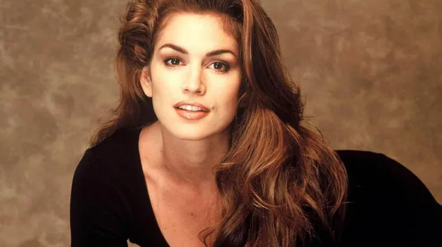 Muchos soñaban en los 90 con la top model, Cindy Crawford.