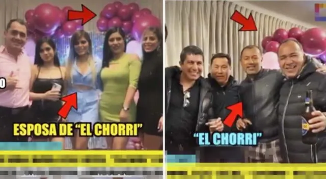 Chorri Palacios y su esposa se lucen juntos.