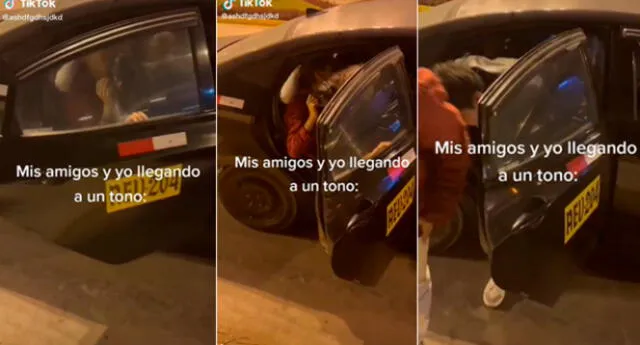 La escena se ha vuelto viral en las redes sociales.