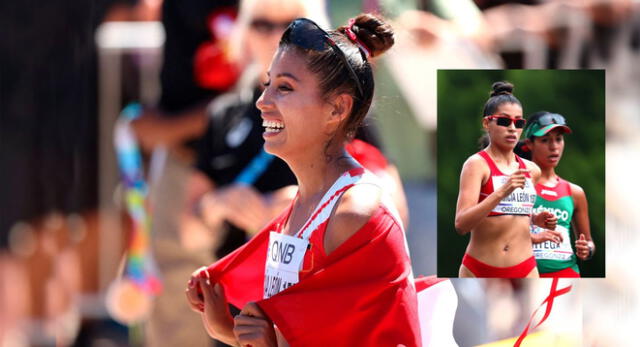 ¡Arriba Perú! Kimberly García vuelve a dar el oro para nuestro país en el Mundial de Atletismo.