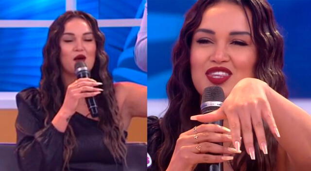 La exchica reality Angie Arizaga cuenta lo feliz que está al lado de Jota Benz, inclusive bromea con pedida de mano, por ello siempre está preparada.