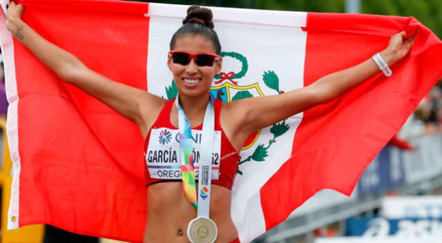 Kimberly García ganó dos medallas de oro en el Mundial de Atletismo 2022.