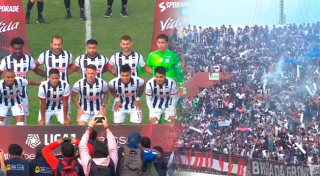 Alianza Lima llevó toda su gente a Trujillo y la fiesta se vivió en las tribunas.