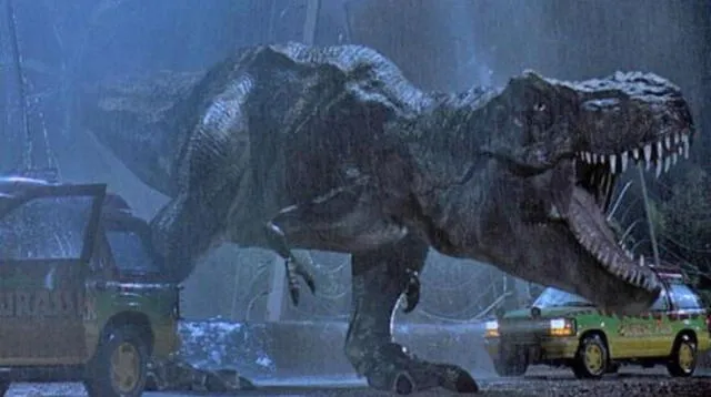 Jurassic Park y el error descubierto.