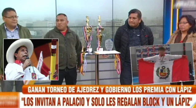 Usuarios en las redes sociales mostraron su indignación ante los premios a los campeones ajedrecistas.