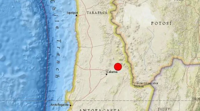 El movimiento telúrico se sintió al norte del país vecino poniendo en alarma a los demás estados.