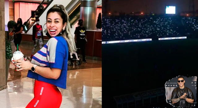 La pareja de Pedro Gallese, Claudia Díaz, se unió a las burlas de los cibernautas contra Alianza Lima tras sufrir apagón en su estadio.