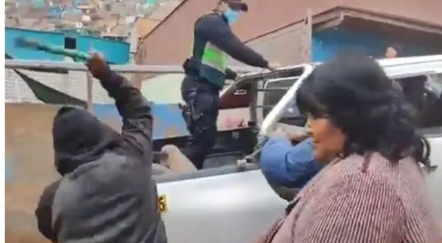 Arequipa: vecinos capturan a ladrón, lo desnudan y lo golpean en horas de la madrugada