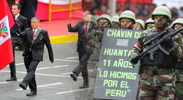 Comando Chavín de Huantar y el Gein son apartados de la parada militar.