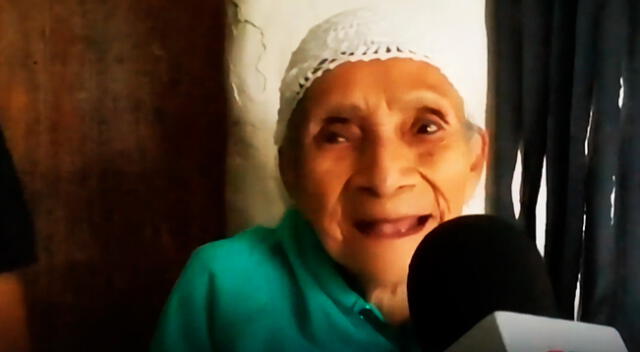 Felipa López, la mujer más longeva de Honduras.