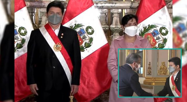 Pedro Castillo y Lilia Paredes, estuvieron en Palacio de Gobierno, junto a los ministros de Estado.