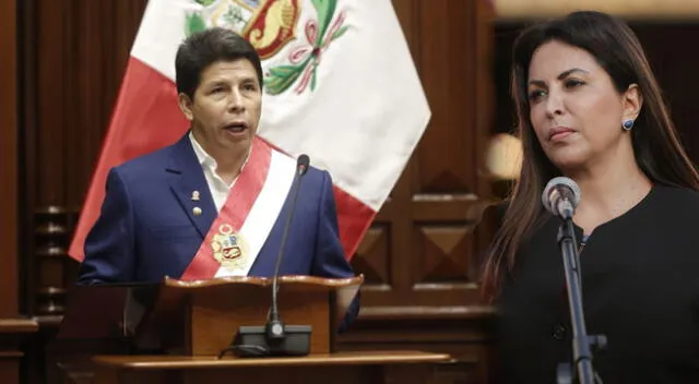 Patricia Chirinos, tildó de corrupto a Pedro Castillo en medio del mensaje a la Nación.