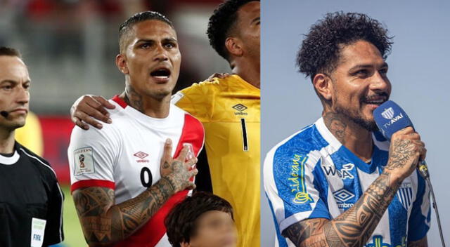 Paolo Guerrero, capitán de la selección peruana, llamó la atención en las redes sociales.