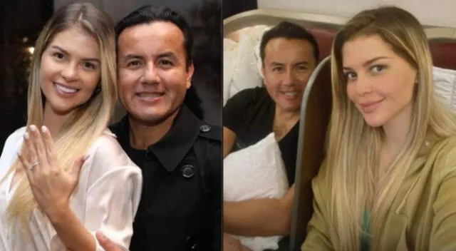 Brunella Horna y Richard Acuña se comprometieron hace 12 días